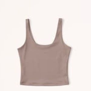 Abercrombie Seamless Scoopneck crop top